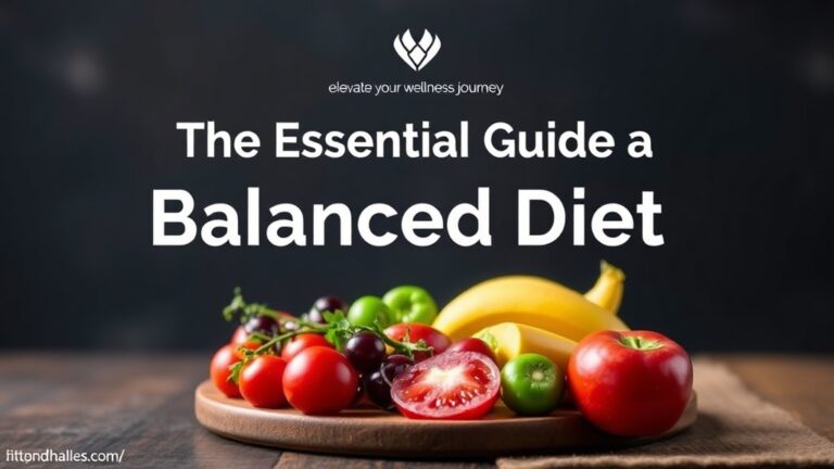 Elevate Your Wellness Journey: The Essential Guide to a Balanced Diet for Fat Loss