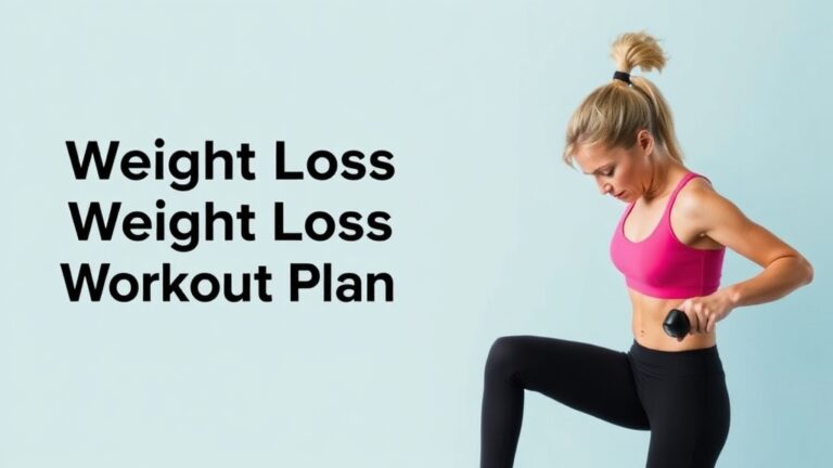Elevate Your Fitness Journey with an Effective Weight Loss Workout Plan Designed for Lasting Change